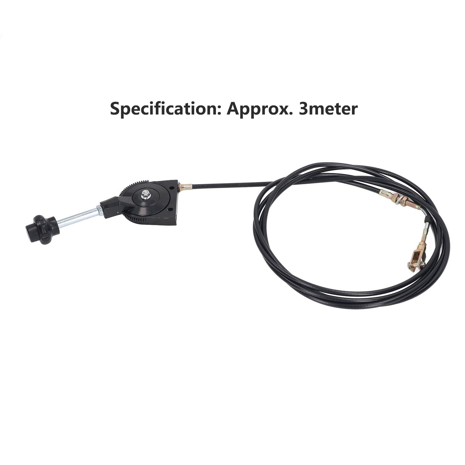 Escavatore cavo dell'acceleratore manuale dell'acceleratore dell'escavatore,cavo del gas manuale lungo escavatore,cavo di controllo del gas in acciaio inox PU per escavatori e carrelli misti,