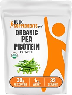 27 Pea Protein Powder Smoothie Recipes for Clean Plant-Based Energy 44 BulkSupplements.com Organic Pea Protein Powder - Plant Based & Vegan Pro...