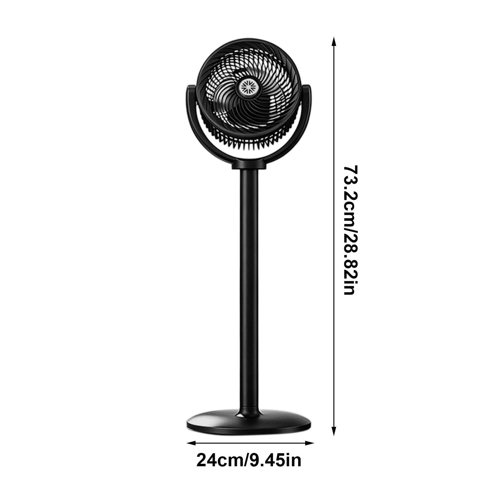 Ventilatore a Piedistallo per Camera da 5 Velocità e Altezza Regolabile | Ventilatore Circolatore d'Aria Per Proprietari di Casa, Uffici, Camere da , Appartamenti