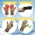 WEIVIOQ Heated Glove Liners for Men Women, Rechargeable Hand Warmers, Thin Camouflage Touchscreen Battery Electric Gloves Liner for Motorcycle Skiing