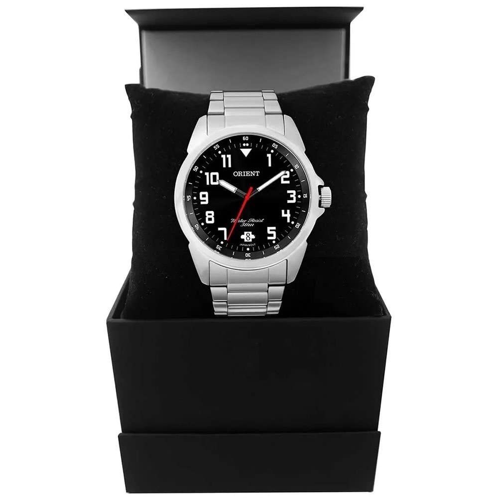 Relogio Orient Masculino Analogico Prata Mbss1154a P2sx em promoção! Veja a oferta e mais achadinhos de Relógios de pulso 5 Hoje é o melhor dia para comprar Relogio Orient Masculino Analogico Prata Mbss1154a P2sx com aquele preço maroto! Promoção! Aproveite a oferta! 5