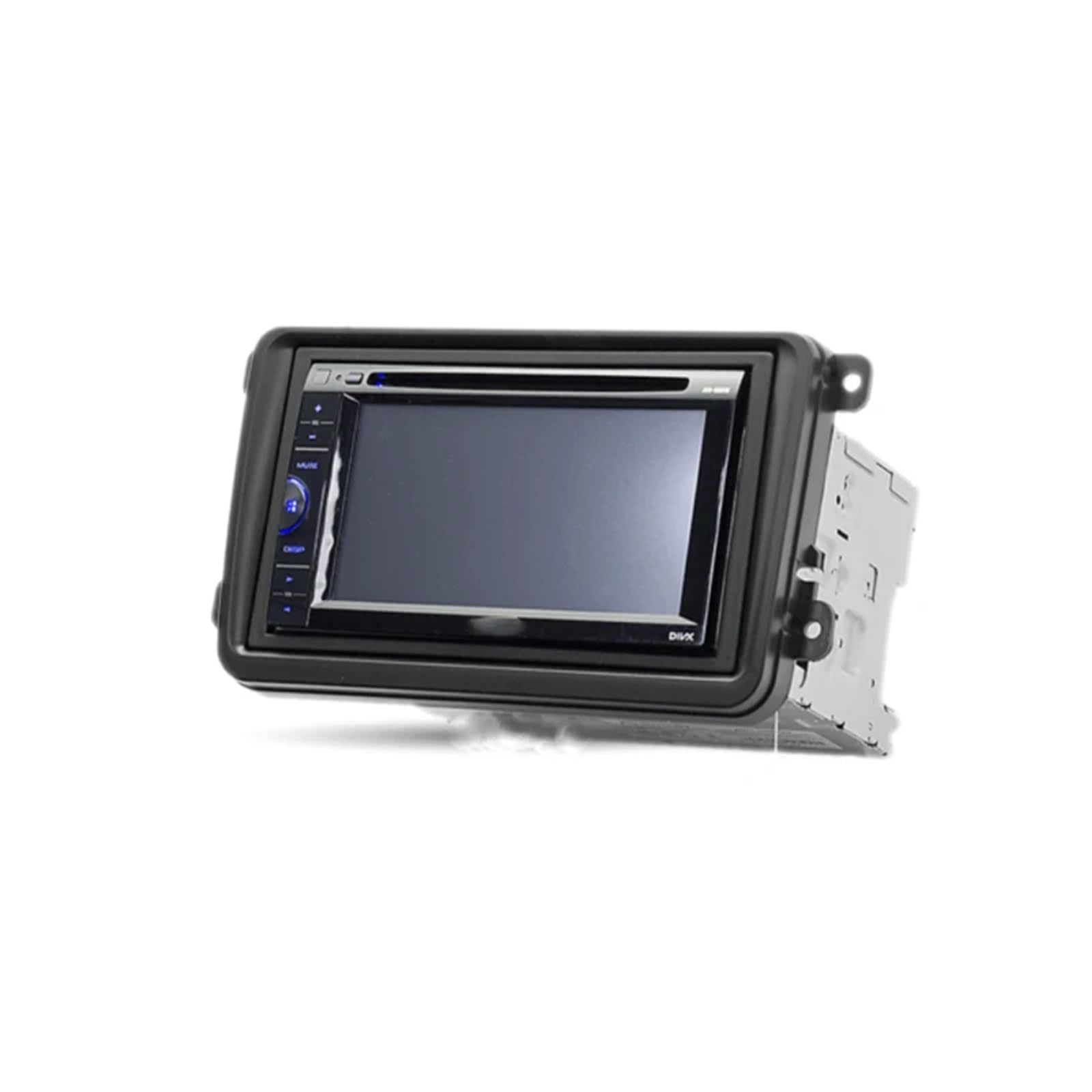 Kit Montaje Autoradio Marco de Radio Coche 2 DIN con DVD, Panel Interior Compatible Touran, Caddy, Seat Compatible Fabia Octavia
