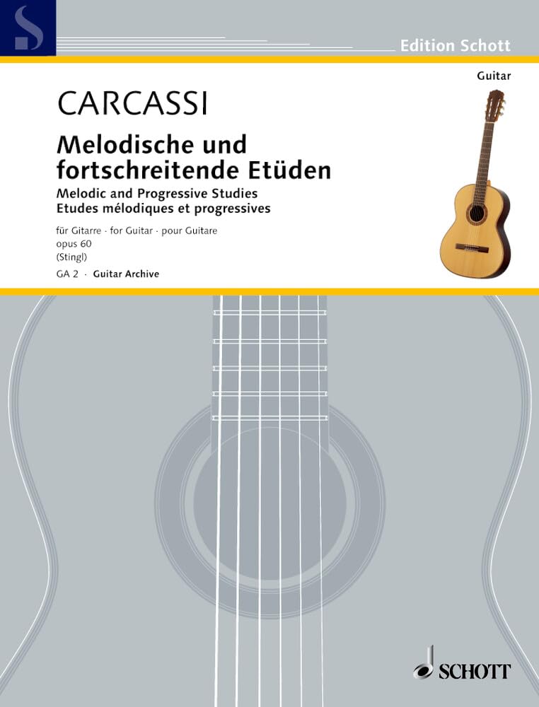 Melodic and Progressive Etudes, Op. 60: Guitar Solo