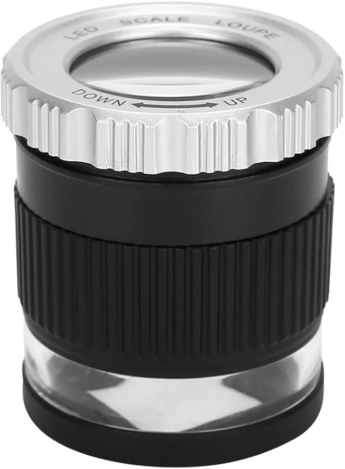 Watris Veiyi Jewelry Loupe, Magnifying Glass 30X