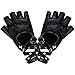 LYTIVAGEN 1 Paar Punk Handschuhe Nieten Handschuhe Fingerlos Rock Handschuhe Damen Lederhandschuhe für Tanz, Hip Hop, Performance, Pole Dance, Cosplay, Party