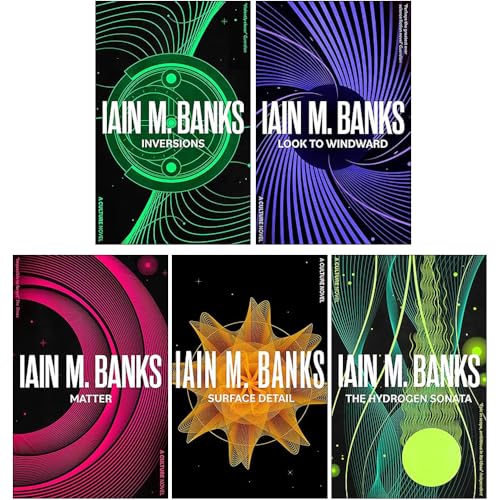 Culture Series 2 : 5 Books Collection Set By Iain M Banks (Inversions, Look To Windward, Matter, Surface Detail, The Hydrogen Sonata)