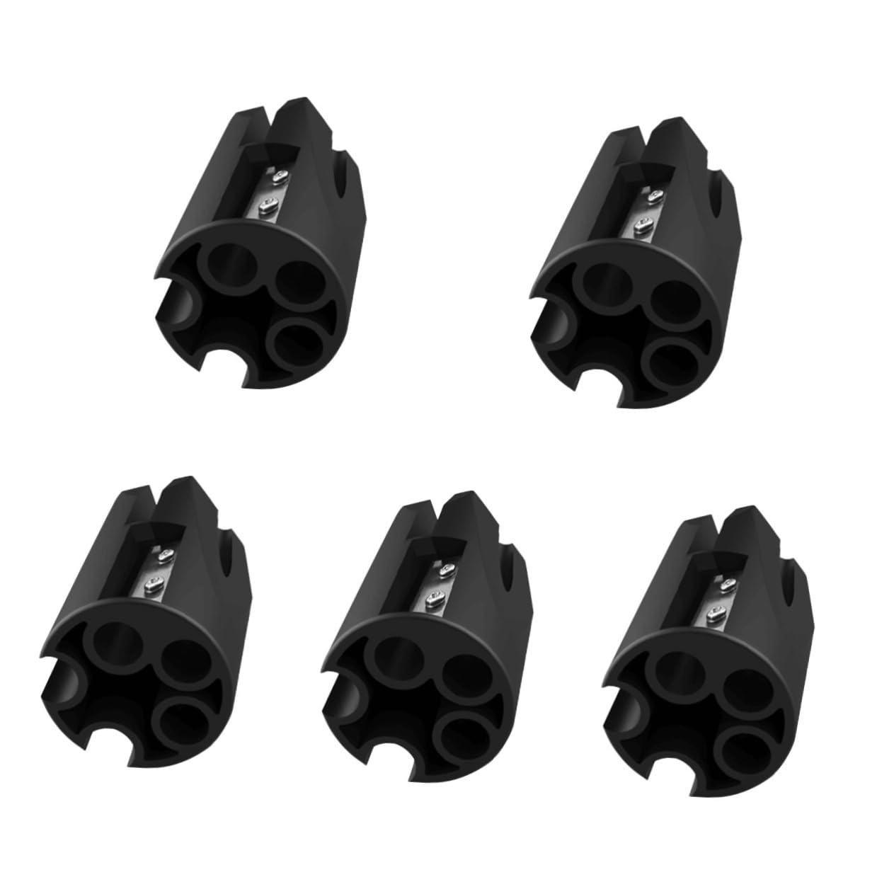 minkissy 5 Pz Temperamatite Temperamatite Per Sopracciglia Gadget Per Il Trucco Accessorio Per Il Trucco Strumenti Per Sopracciglia Eyeliner Donna Clip Per Sopracciglia Lega Dedicato