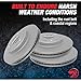 Raybestos Element3 E3V90002 Automotive Replacement Brake Kit Front and Rear Coated Rotors and Hybrid Brake Pads for 2007-2010 Lexus ES350, 2008-2011 Toyota Avalon, 2007-2011 Toyota Camry