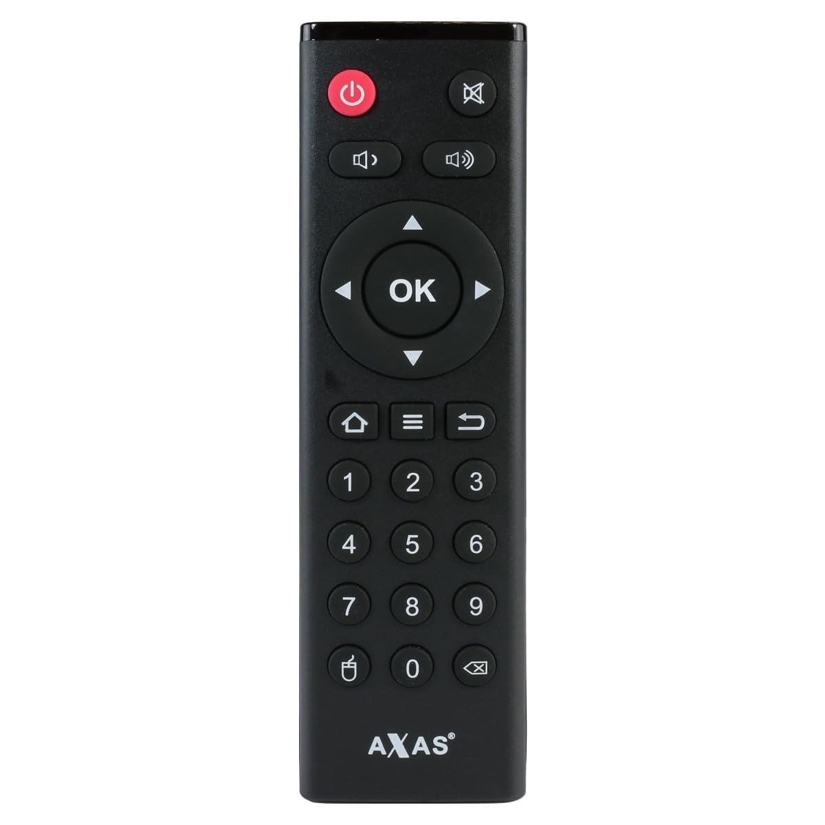 Axas A1 HD 4K UHD Android 10 IP Receiver (4K Ultra HD Auflösung, 2GB RAM & 16GB Flash, 2.4 & 5GHz Dual-WiFi, Micro SD-Karte bis zu 32 GB, Set-Top Box, 2X USB 2.0, Schwarz)