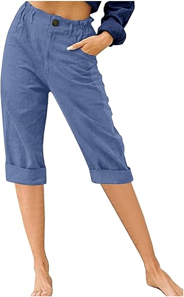 Sommerhosen damen 2022 leicht Clearance