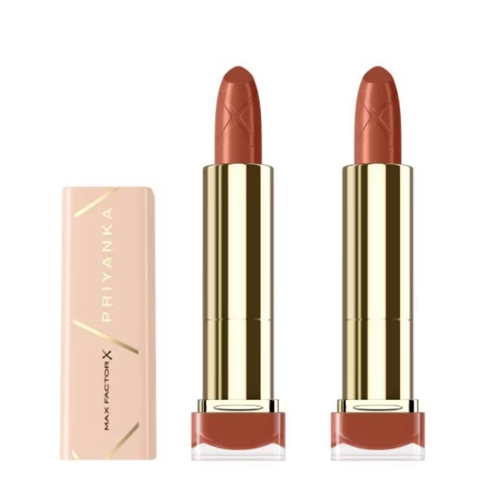 2 x Max Factor Colour Elixir Priyanka Lipstick - 027 Golden Dust