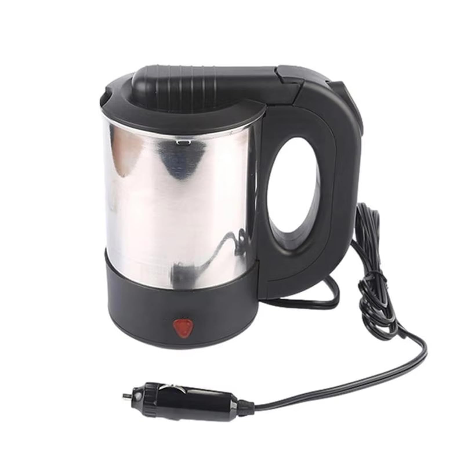 Bollitore per auto in acciaio inox, 500 ml, 12 V, riscaldamento rapido