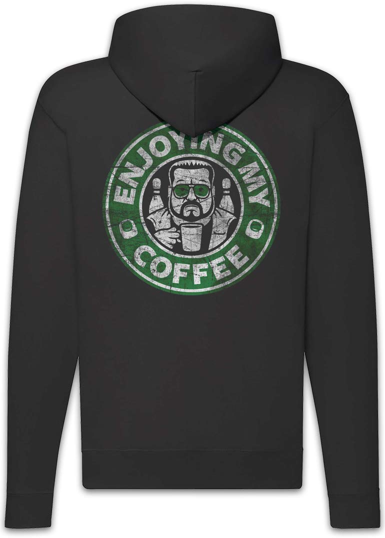 Urban Backwoods Walter Sobchak Coffee męska bluza z kapturem rozpinana