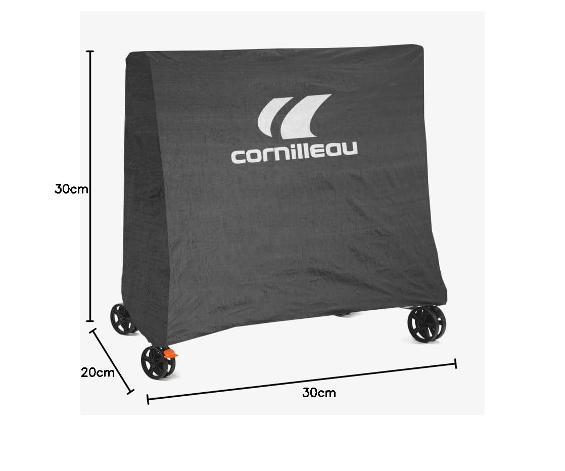 CORNILLEAU - Pack de 4X Raquettes d'intérieur + 1x Housse de Table Premium + Balles de ping-Pong 2* - Family Pack Indoor