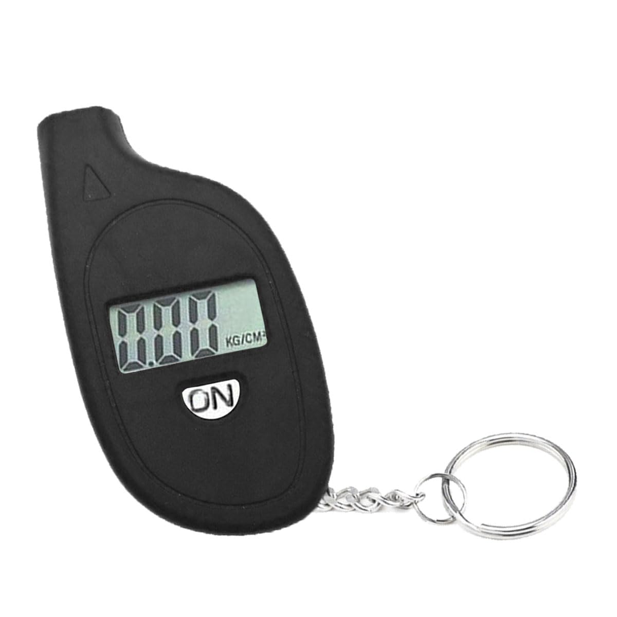 Digital Tire Pressure Gauge, 5-150PSI 4 Unit Settings (Black)