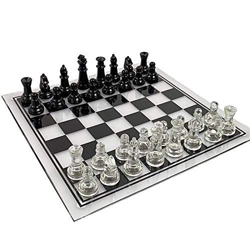 SUUUK Juego De Ajedrez Y Juego De Mesa De Borradores, Piezas De...