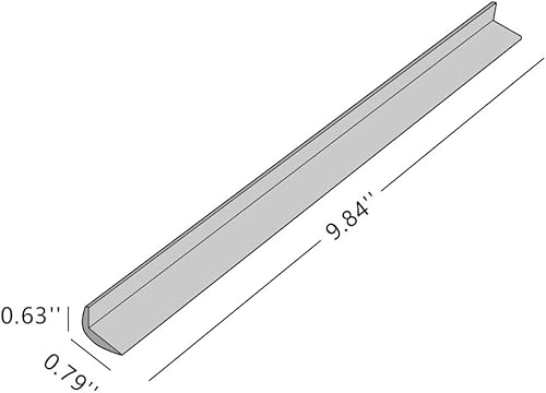 Miniatura 2 de Miracle - Borde protector de silicona para muebles con cinta 3M en ambos lados. Protector de esquinas, seguridad para bebés, Protector de borde