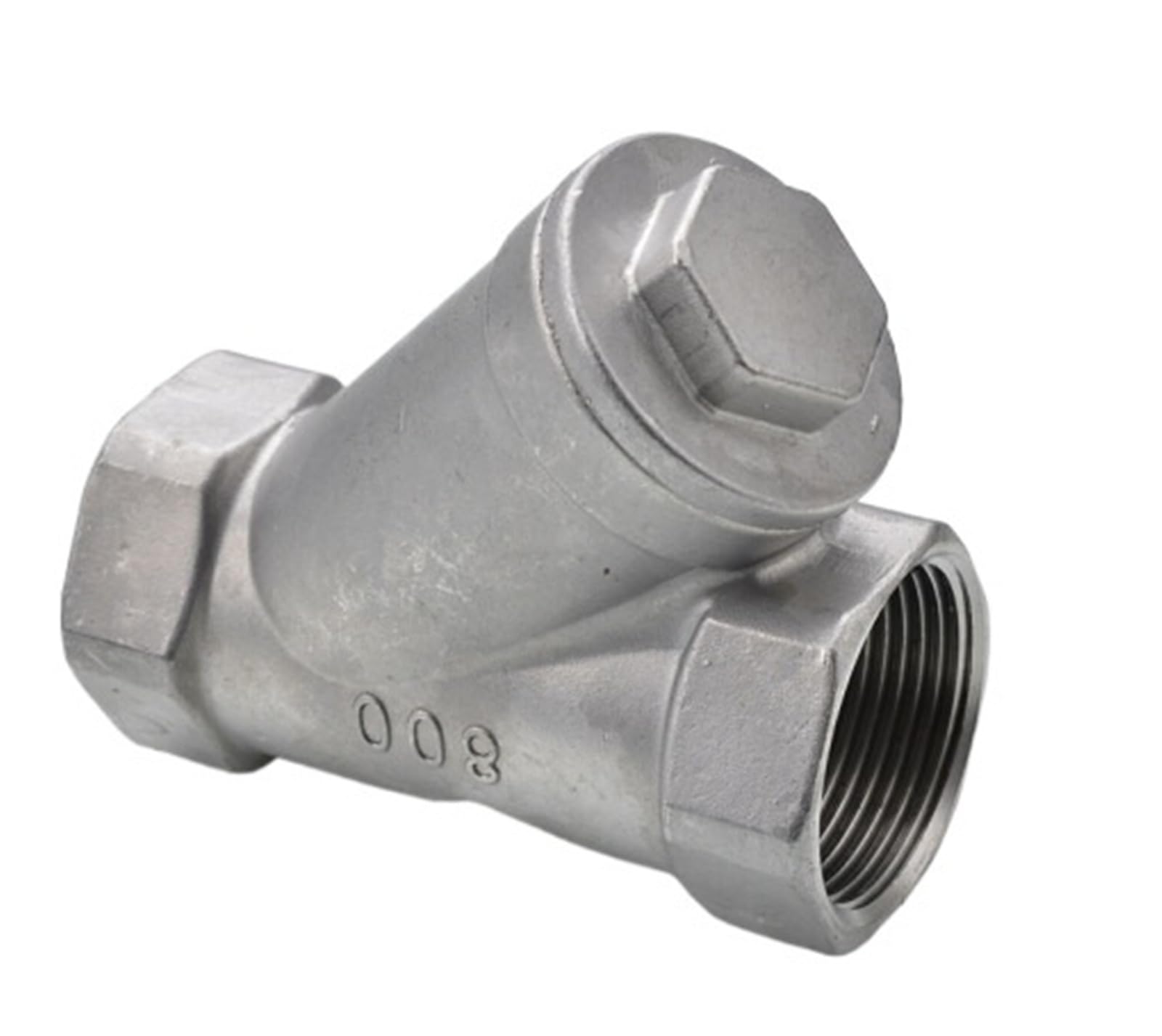 Trgyjgkf One Color Gl11w-16P/R Stainless Steel 304/316 Thread Y-Shaped Filter/Internal Automatic Filter Divided Into Four Parts(Dn15 316)