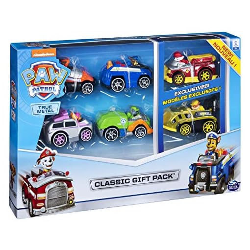 Paw Patrol Kids Metal Die-Cast Vehicles, Pack Of 6, Multicolour - Image 8