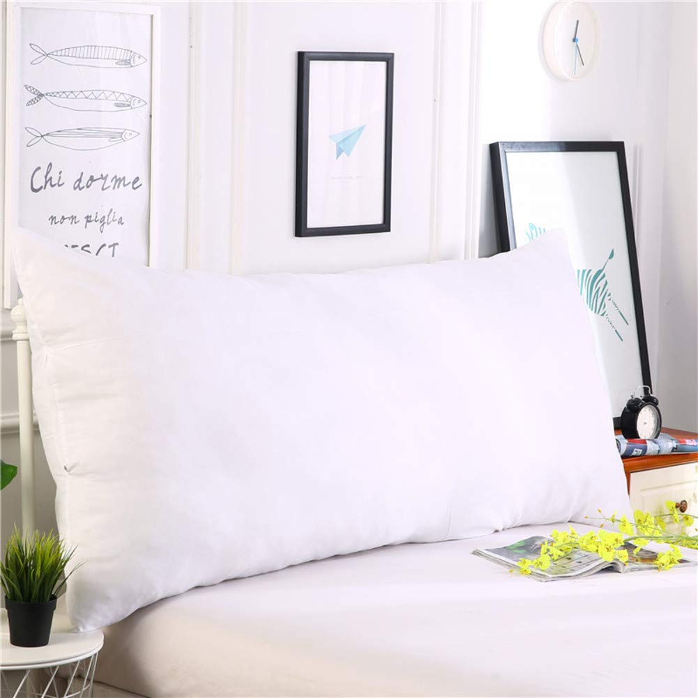 Coussin Lombaire Triangulaire XIEMINLE 80x50x20cm Beige - Appuie-tête Pour Lit, Canapé, Baie Vitrée Et Tatami