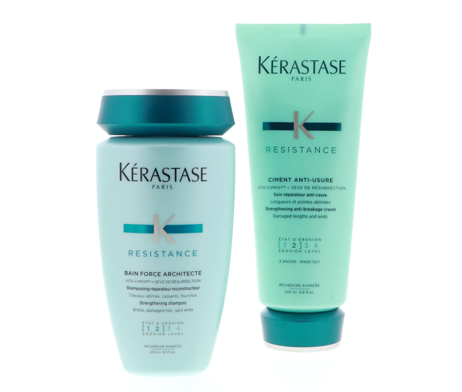 Kerastase Résistance Bain Force Architecte 250ml Ciment Anti-Usure 200ml