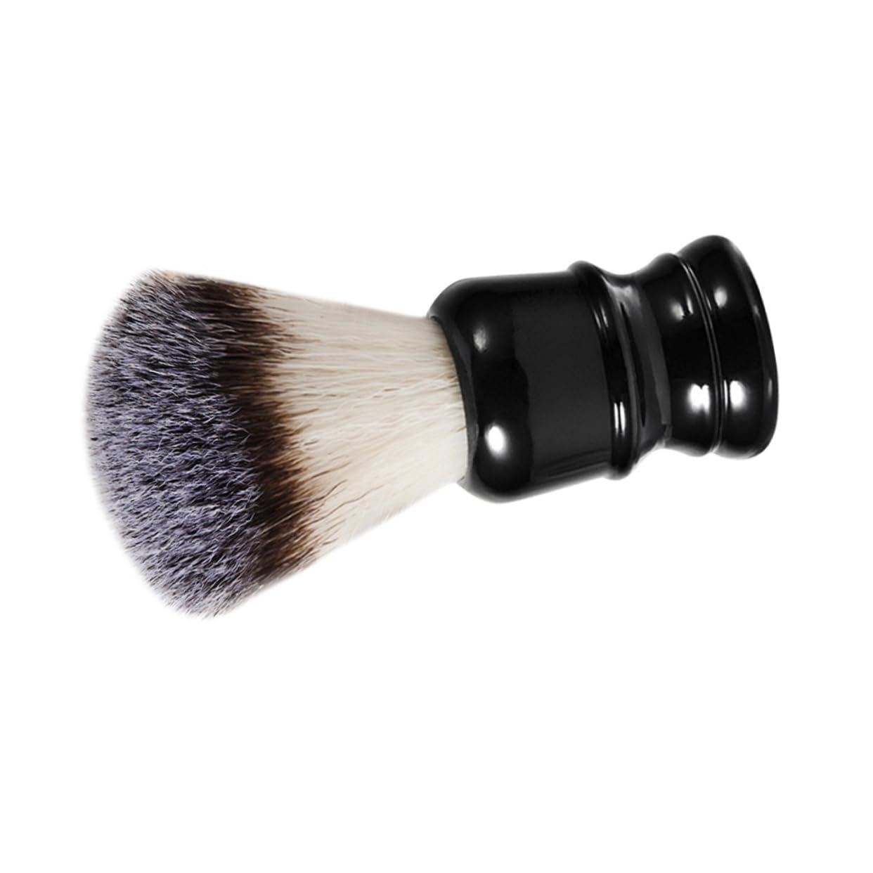 Gogogmee Beard Brush Men Styling Shaving Brush Resin Handle and Nylon Bristles for Travel
