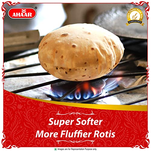 Image of Ahaar Super Atta 2Kg | 100% Natural MP Sharbati Wheat Flour
