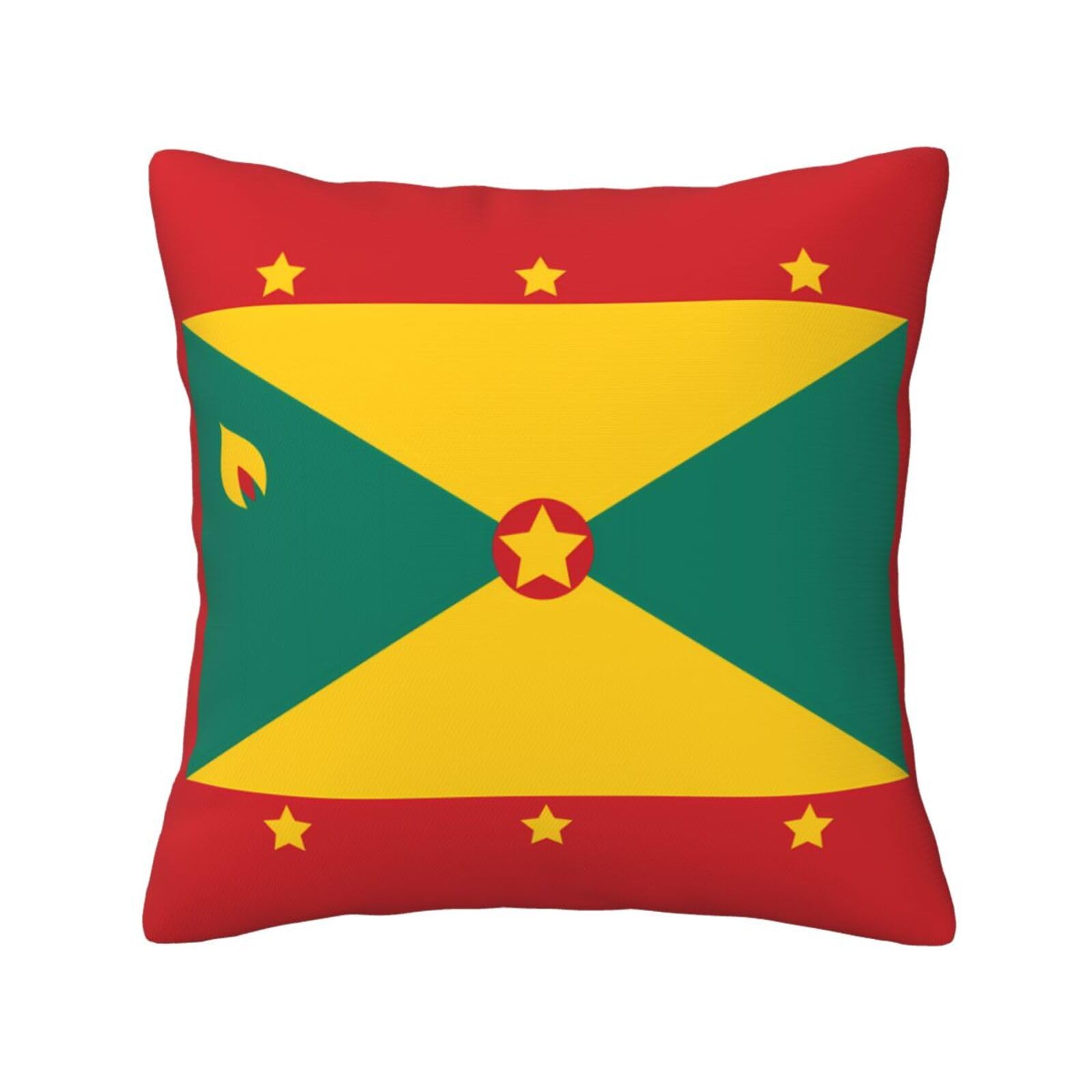 SXZVVBN Flag of GrenadaDecorative Square Sofa Cushion Covers