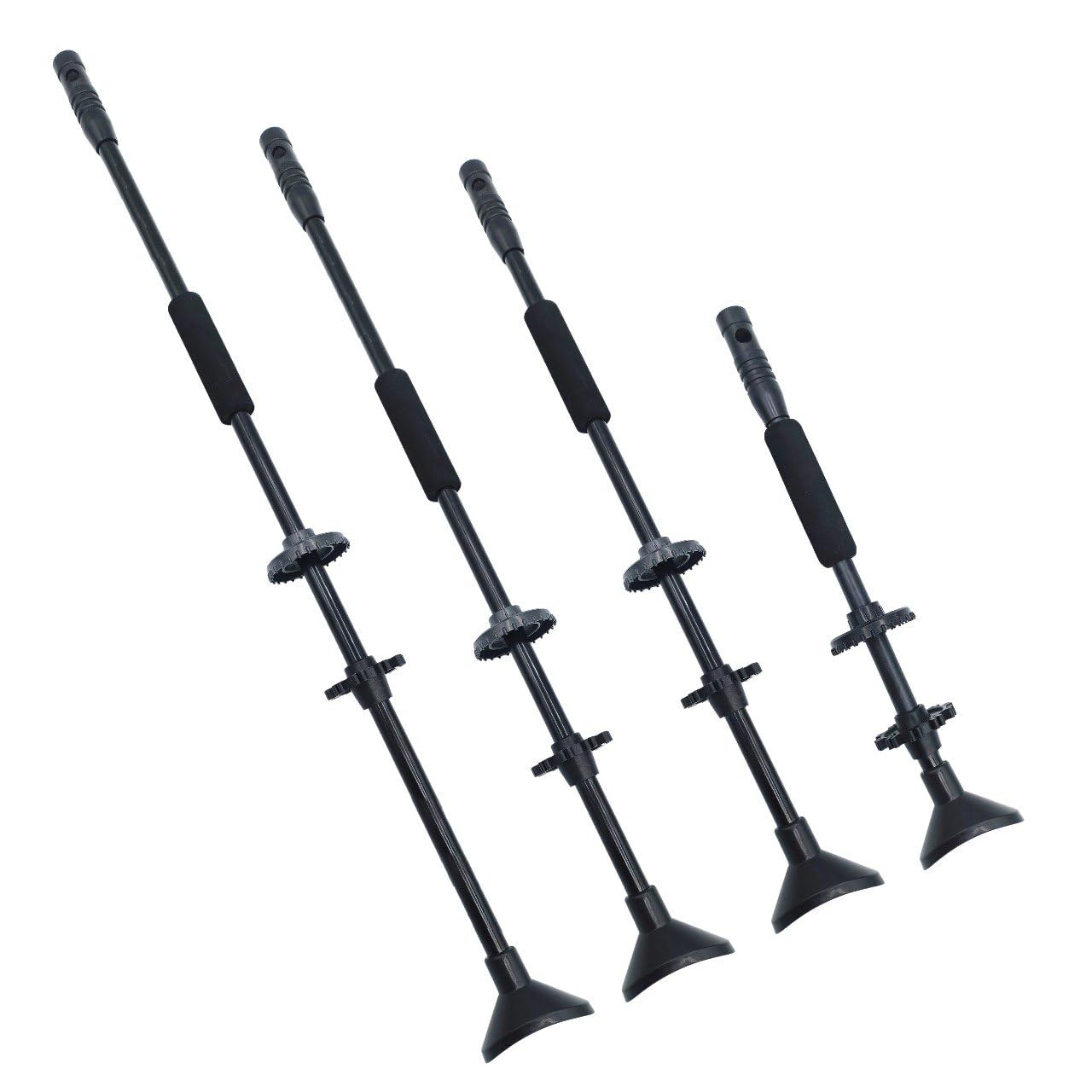Cerbottana Professionale Sportiva 30" 24” 18” 12” Pollici in Alluminio Resistente e Resina, Leggera, con Porta dardi e 10 dardi Inclusi