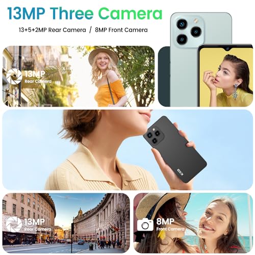 KXD 2024 A07 Unlocked Smartphone Under $70, 6.52" HD+ Display, 4500mAh Long Battery, 4GB+64GB, Dual SIM, Face ID, Android 12 – Budget Phone for Seniors & Teens - Image 5