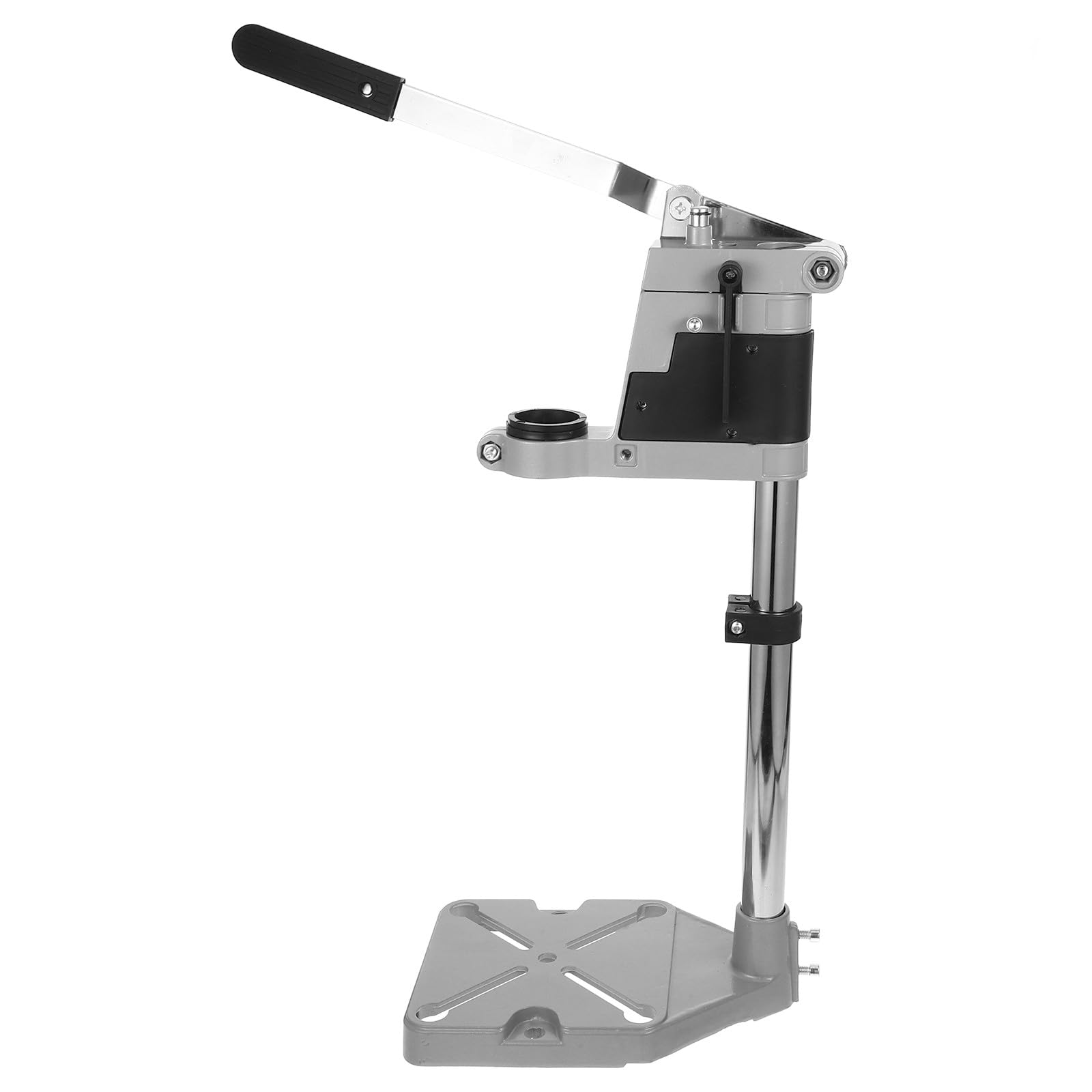 VILLCASE Supporto Per Trapano Colonna Portatile Base in Acciaio Per Trapano Elettrico Supporto Per Utensili Riparazione Manuale