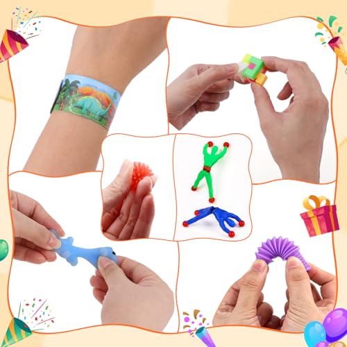 nicknack 116Stück Mitgebsel Kindergeburtstag, Geburtstag Gastgeschenke Mitbringsel, Give Aways Gastgeschenk Kindergeburtstag Wundertüte, Spielzeug kleine Geschenke für Kinder Jungen Mädchen