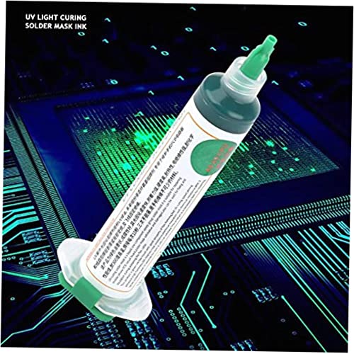 Upgrade Your Electronics With Green Pcb Uv Curing Ink - Solder Mask For Bga Pcbs & Electronic Circuit Boards - Uv Curable Solder Resist Ink For Professional Results - 1Pcs #TOP6