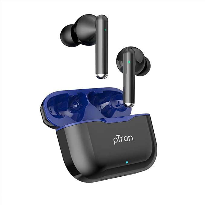 pTron Bassbuds Pixel ANC