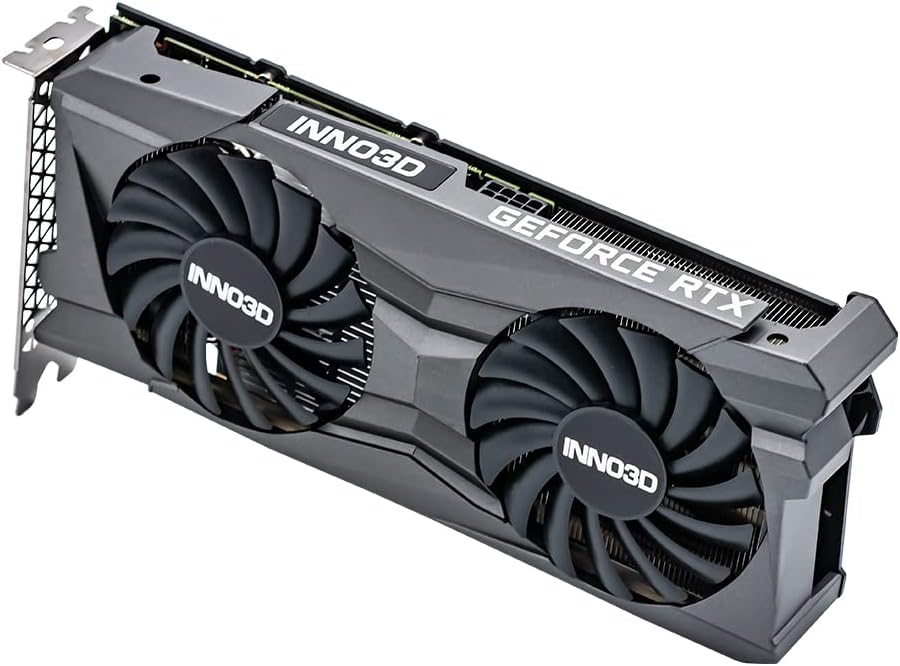 Inno3D GeForce RTX 3050 8GB Twin X2 OC Scheda Grafica - 8GB DDR6, 3X DisplayPort/1x HDMI, N30502-08D6X-11902130 Inno3D GeForce RTX 3050 8GB Twin X2 OC Scheda Grafica - 8GB DDR6, 3X DisplayPort/1x HDMI, N30502-08D6X-11902130