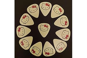 Hello Kitty Guitar Picks (12 Individually Packaged Guitar Pick)