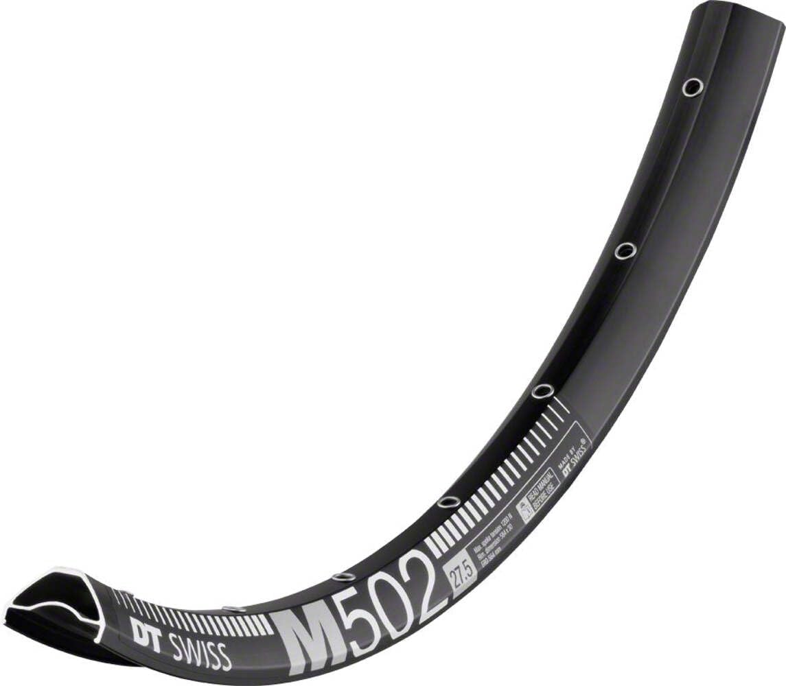 DT Swiss M 502 29" Tubeless-Ready Disc Rim: 32h, Black