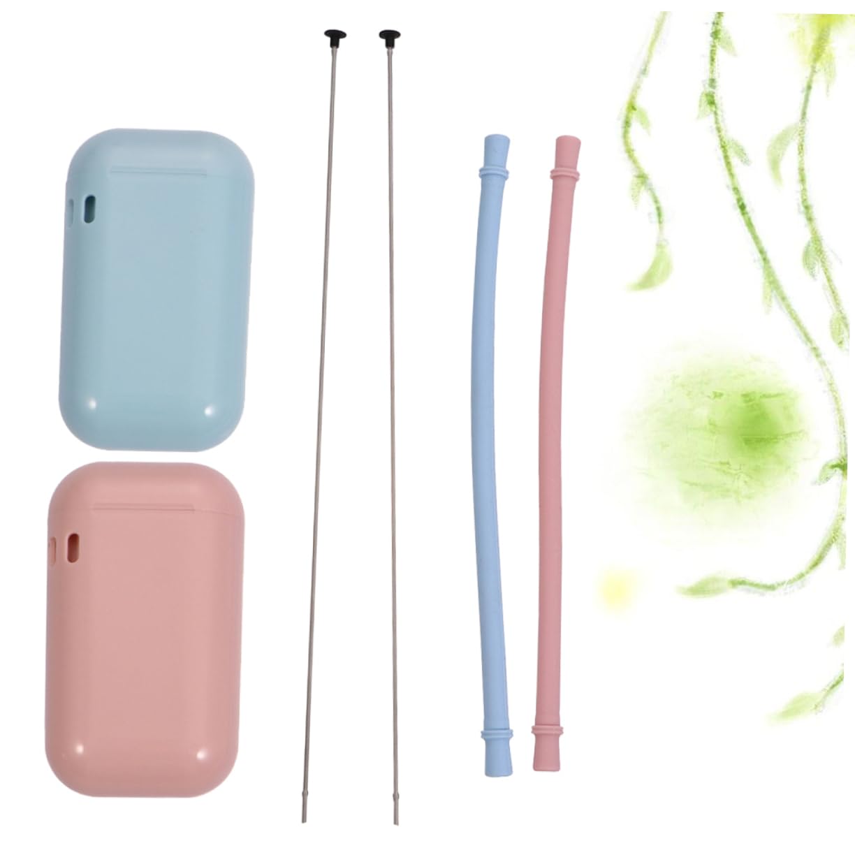 Alipis 6 Pz Cannuccia Cannucce Riutilizzabili Portatili Cannucce Inossidabili Che Bevono Riutilizzabili Con Astuccio Portatili Paglia Di Bottiglie D'acqua