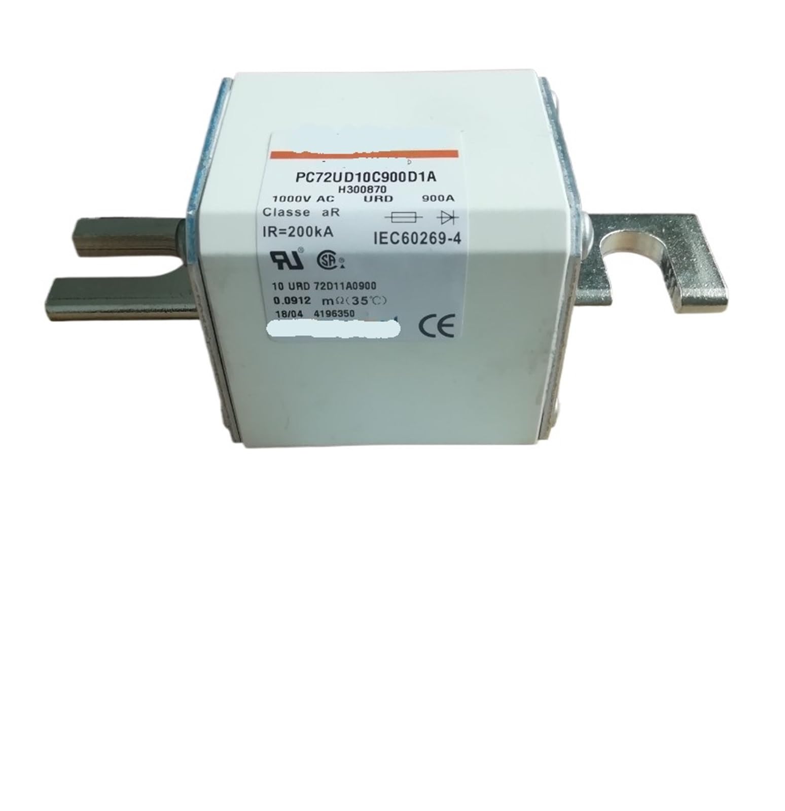 PC72UD13C400D1A fusible ultra rapide 400A pour onduleur et variateur