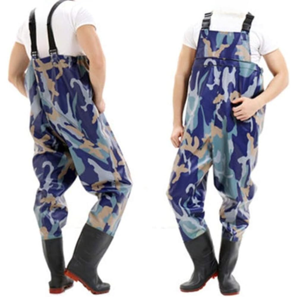 Scafandro Doble PVC para la pesca impermeable Botas de pesca Avampda trabajo de palombaro zancuda pesca