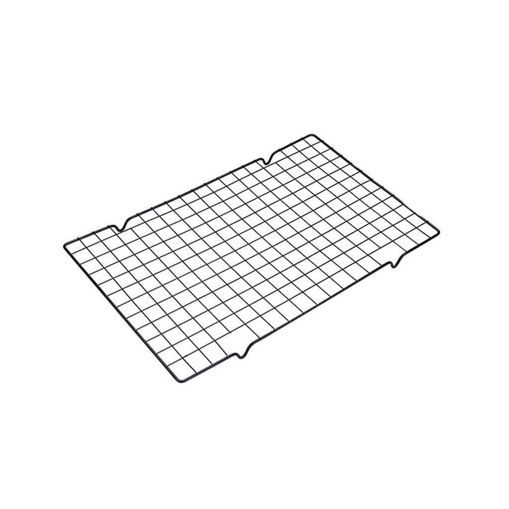 Dos estantes de enfriamiento en frío for Pasteles, Pan, Galletas, Secado en frío, Red for Pasteles, Estante de enfriamiento invertido for Hornear (Size : 40.5cm)
