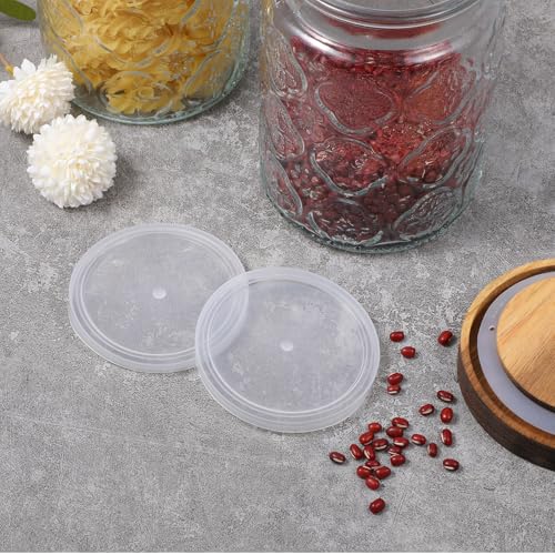 LXUEJIE 12 Stück Dosendeckel 400g, Deckel für Dosen Waschbar Dosendeckel Hundefutter Dosenverschluss Hundefutter für Futteraufbewahrung Tierfutterdosen(75mm)