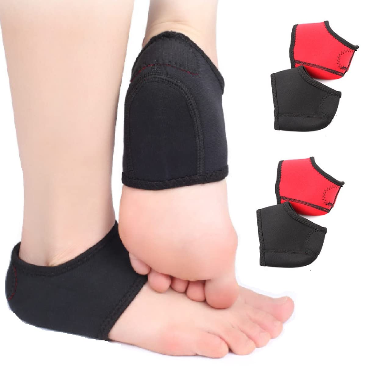 Amazon | VERISSY かかとサポーター 2セット4枚入 かかと保護 かかと