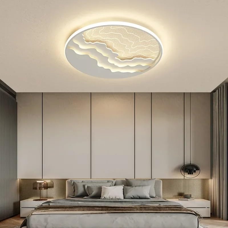 Éclairage à coucher moderne avec cette lanterne décorative et lampe de plafond LED design