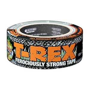 T Rex Tape Ferociously Strong Waterproof Graphite Grey Tape, 48mm x 10.9m. A high strength duct or gaffer cloth adhesive…