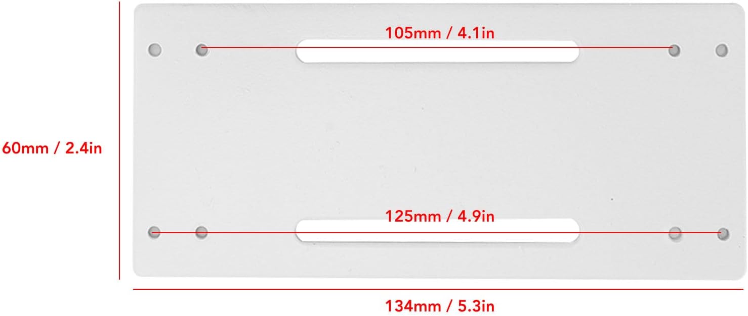 Diyeeni Multi-Purpose Desk Fan Stand Mount, White | PC Fan Desk Stand, Heavy Duty Premium Aluminum Alloy, 360° Rotation, Easy to Install, for 120 and 140mm PC Computer Fans