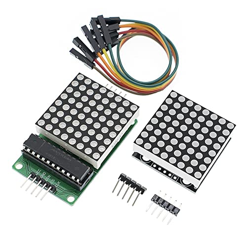 DollaTek Matriz de Puntos Módulo MCU Kit de Control de Pantalla LED para Arduino DIY