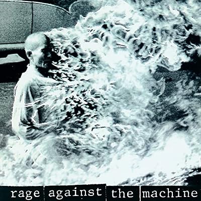 Portada del vinilo homónimo de Rage Against the Machine