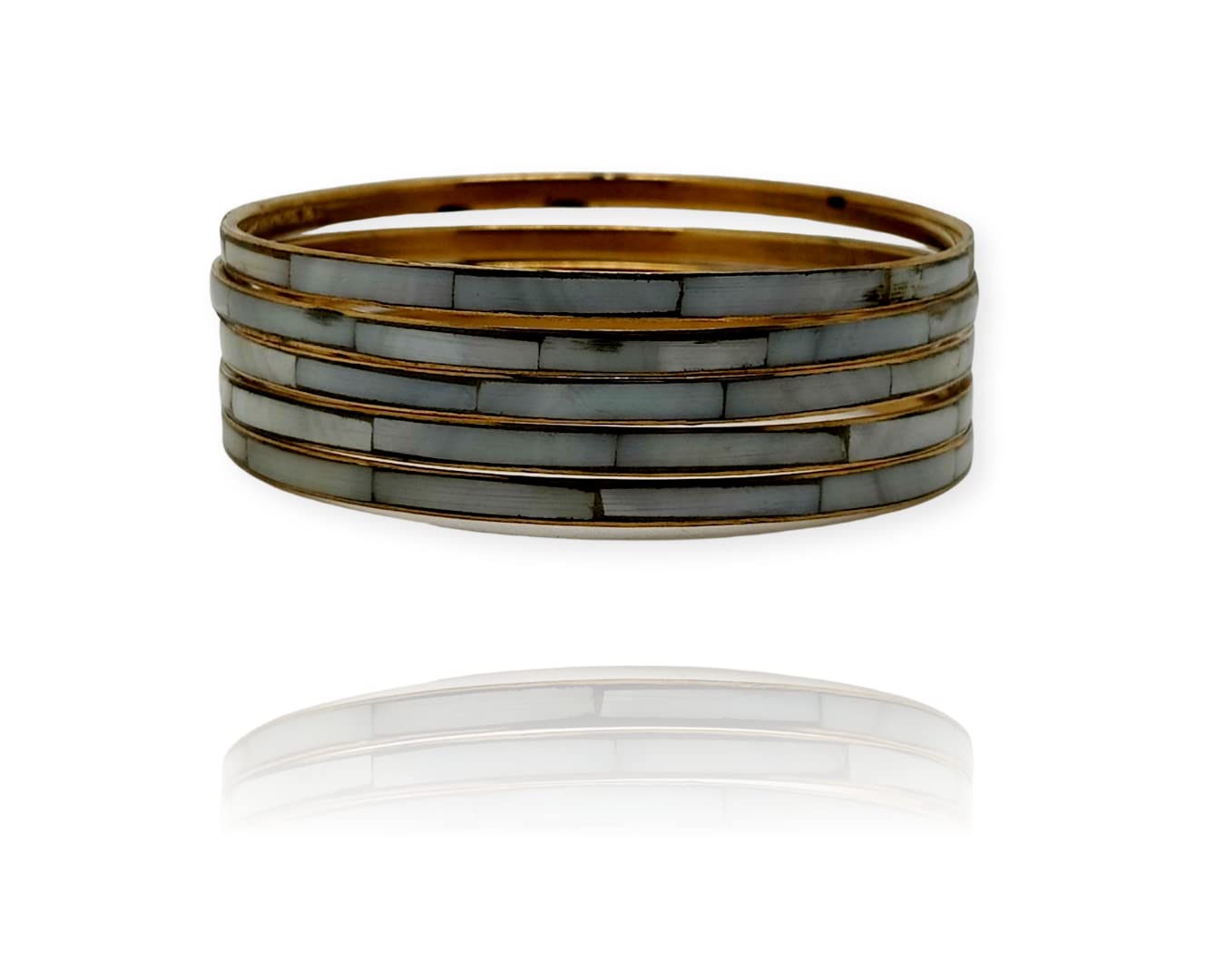 DCA Girls Set Of 5 Indian Ethnic Western Trendy Stylish Mother Of Pearl Bangle(1203) (B0BHF7ZKN5) Amazon Price History, Amazon Price Tracker