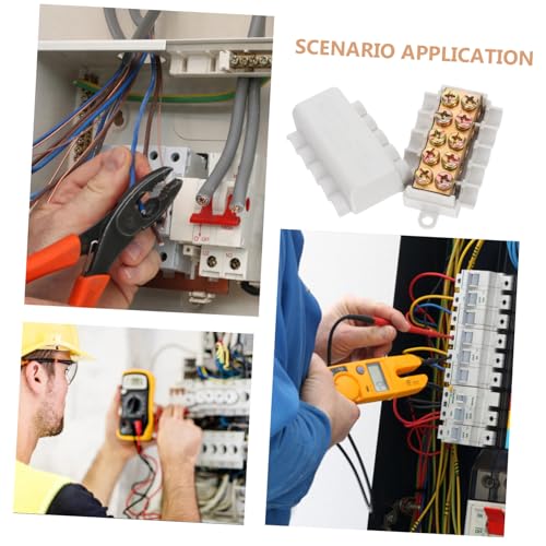 Bloques de terminales para control eléctrico divisor de cable y conectores de empalme 3